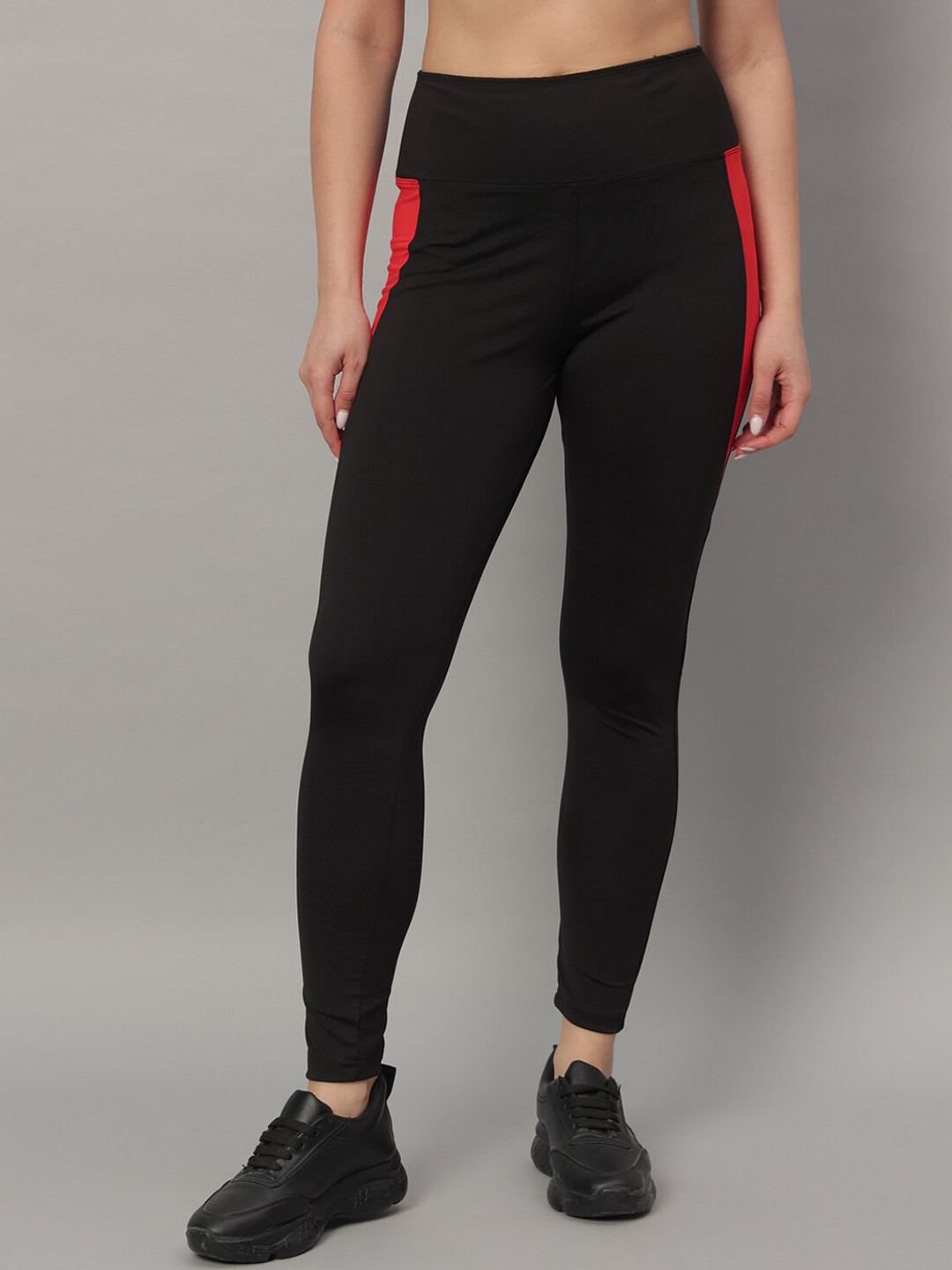 GLITO Contrast Side Detail Dry-Fit Training Tights