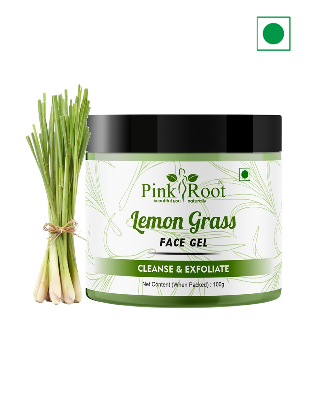 Pink Root Lemon Grass Massage Gel - 100 gm