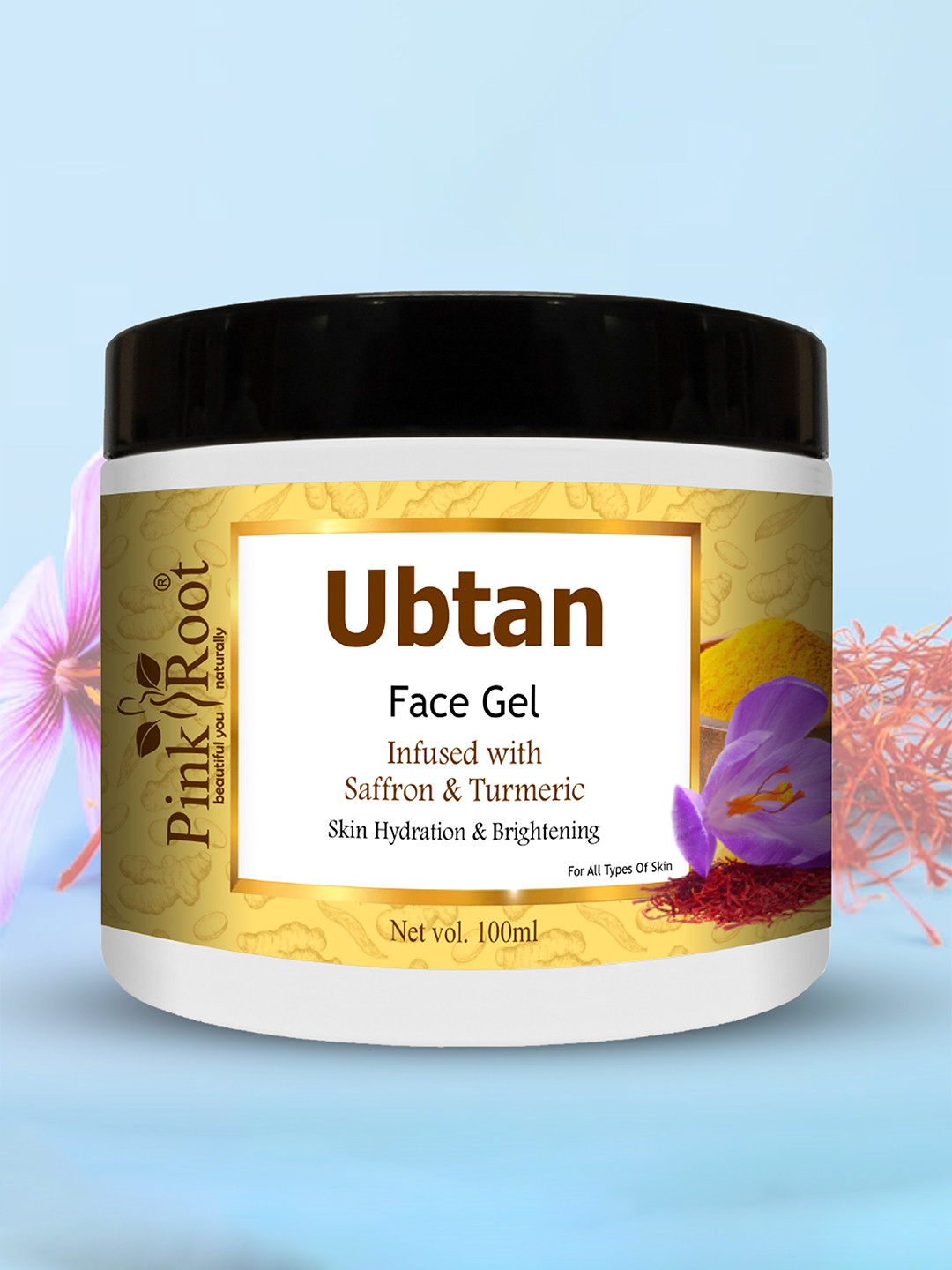 Pink Root Ubtan Face Serum - 100 gm