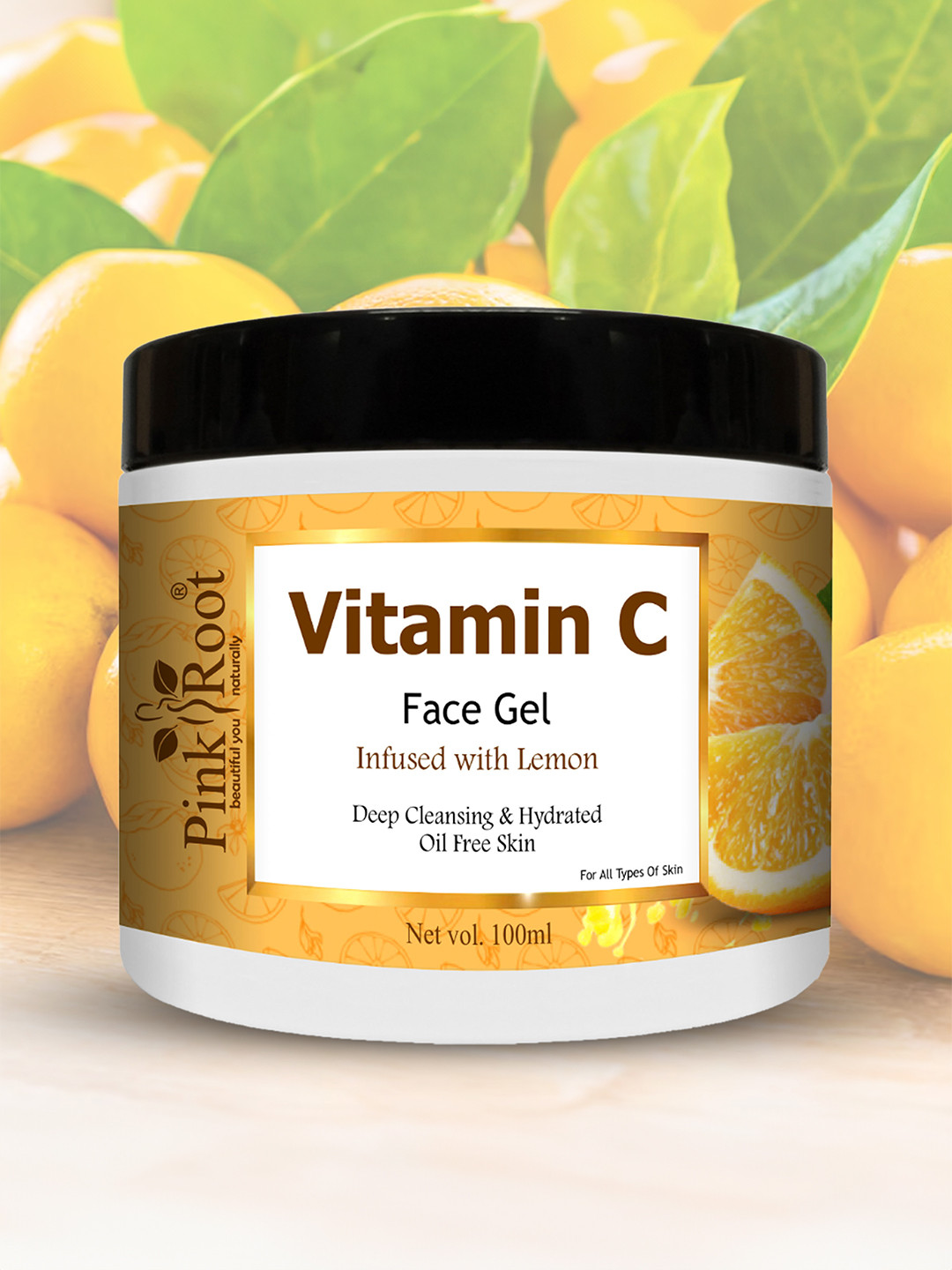 Pink Root Vitamin C Face Gel - 100 gm