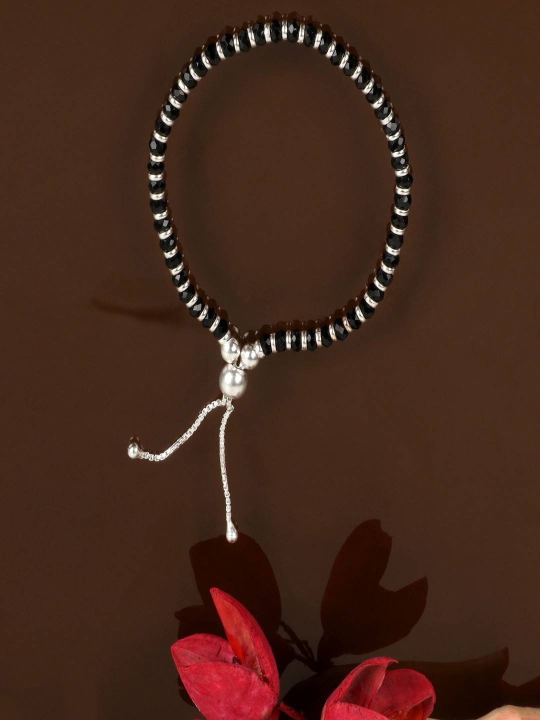 Silver Chest Girls 925 Pure Sterling Silver-Plated Evil Eye Bracelet