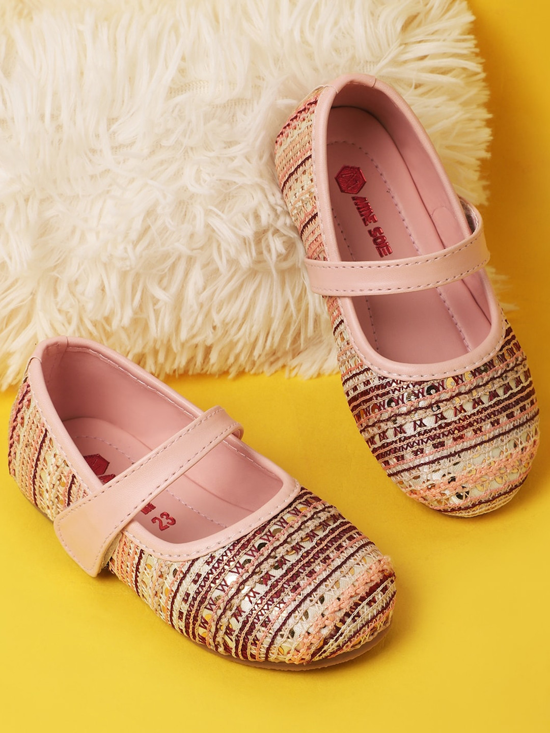 Minesole Girls Embellished Mary Jane