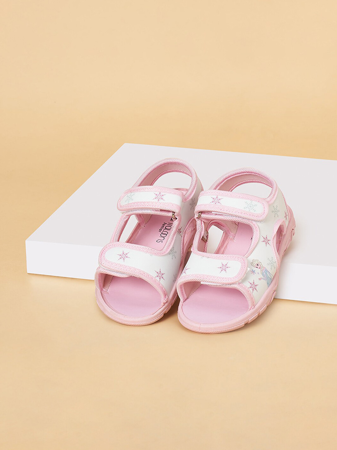 Pantaloons Junior Girls Barbie Printed Sports Sandals