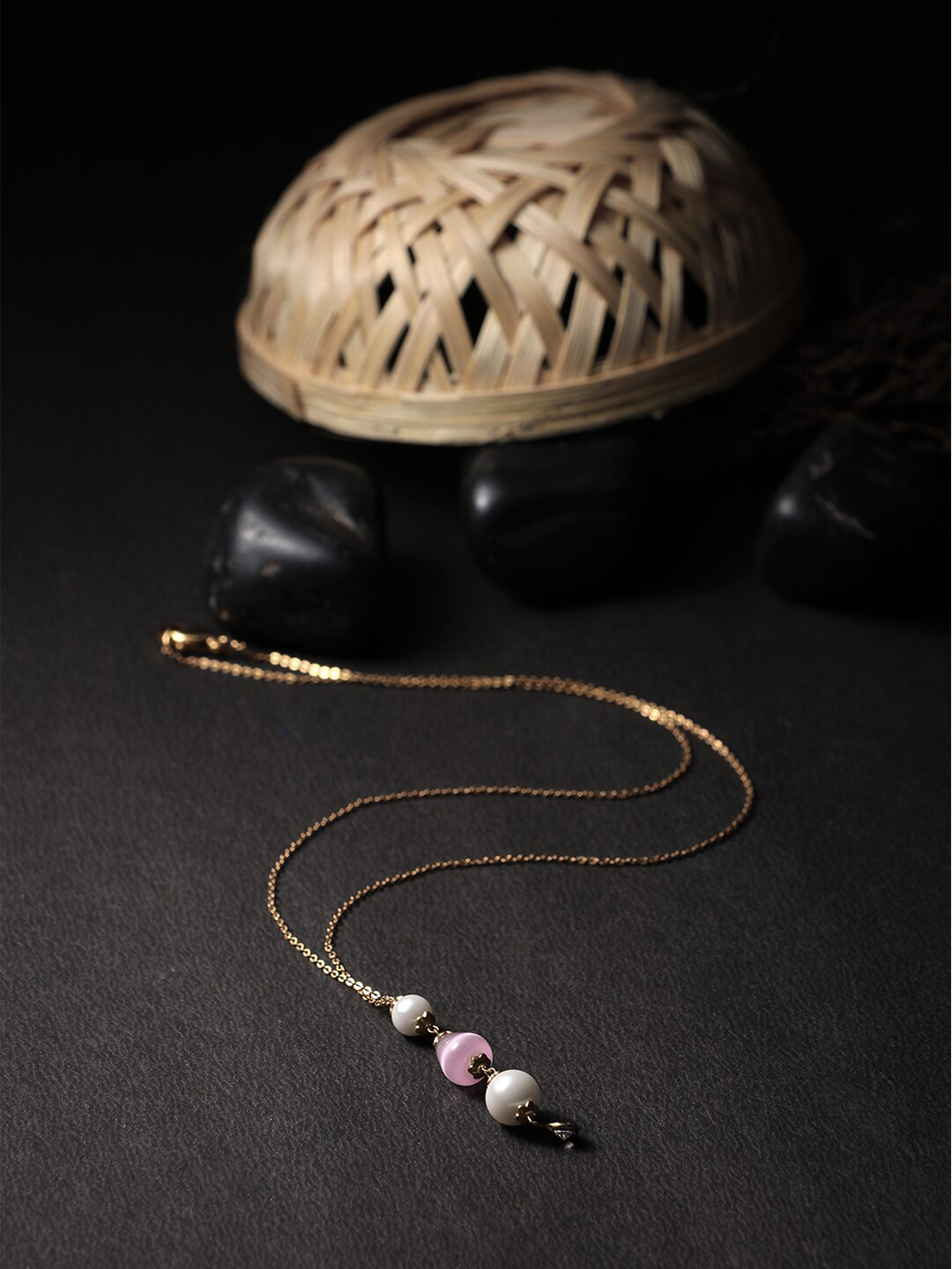 Adwitiya Collection 24CT Gold-Plated Chain