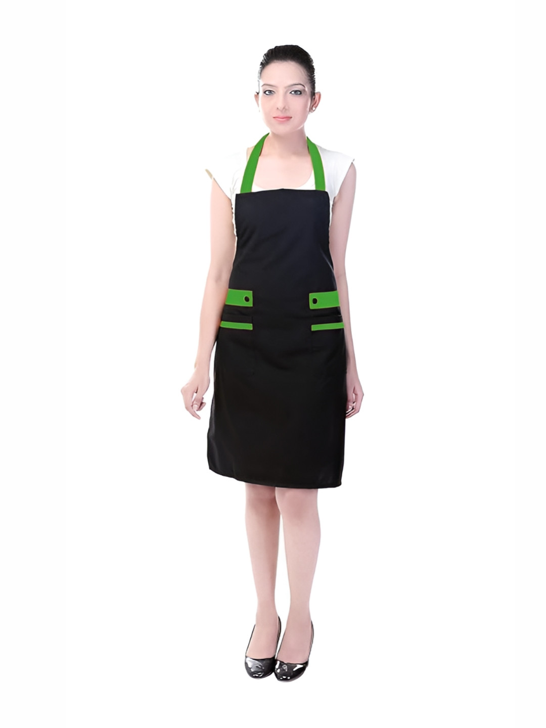 SWITCHON Green & Black Water Resistance Apron