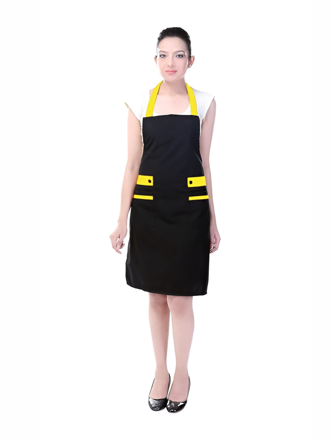 SWITCHON Yellow & Black Water Resistance Apron
