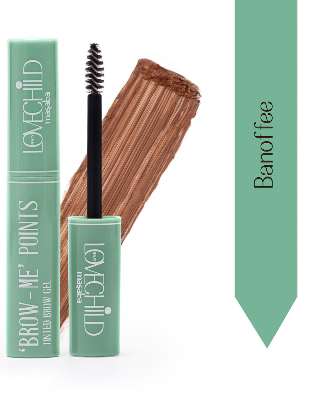 Lovechild Masaba Brow-Me Points Tinted Brow Gel - 5ml - Banoffee