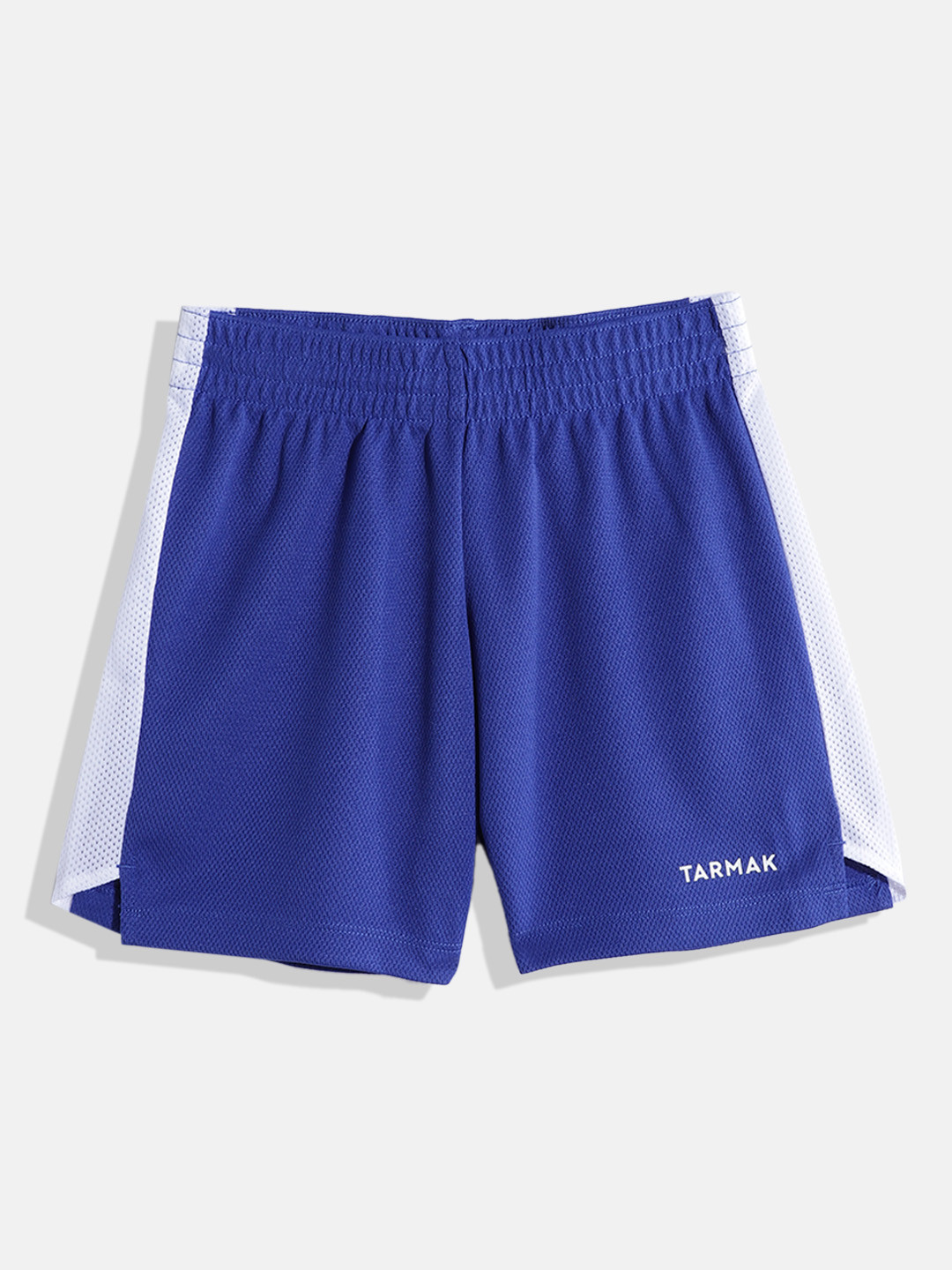 Decathlon Kids White Basketball Shorts Decathlon White And Blue