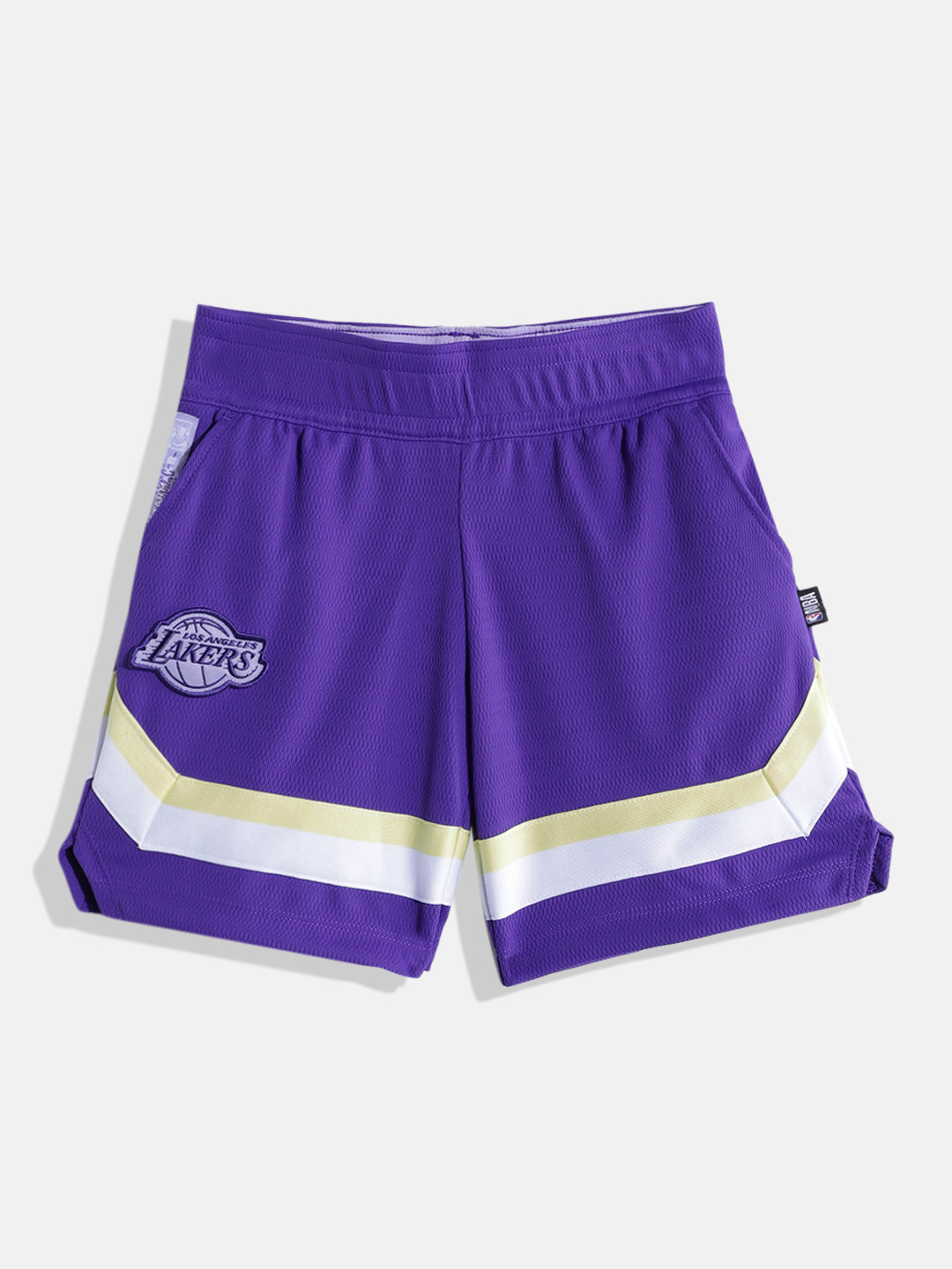 Decathlon Kids Purple Nba Los Angeles Lakers Basketball Shorts