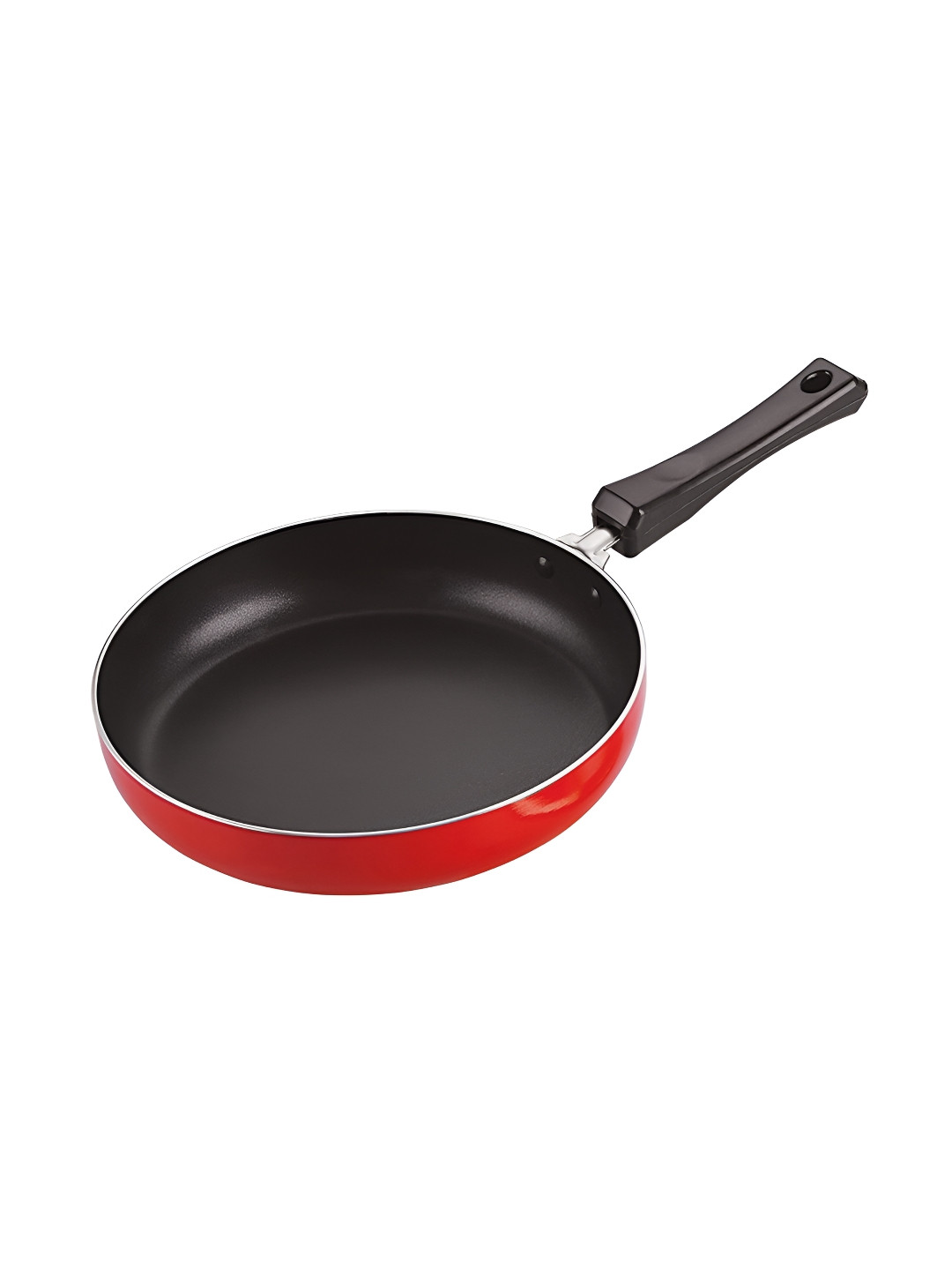NIRLON Red Aluminium Dishwasher Safe Fry Pan