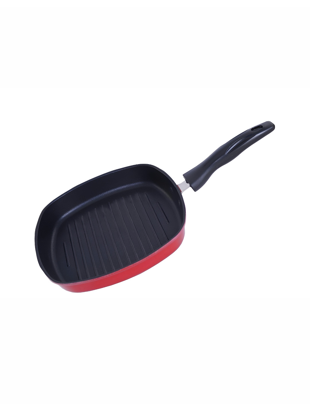 NIRLON Red Aluminium Dishwasher Safe Grill Pan