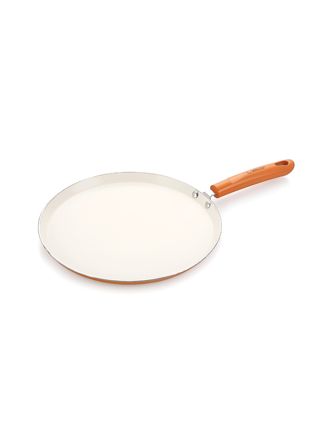 NIRLON Orange Aluminium Dishwasher Safe Tawa