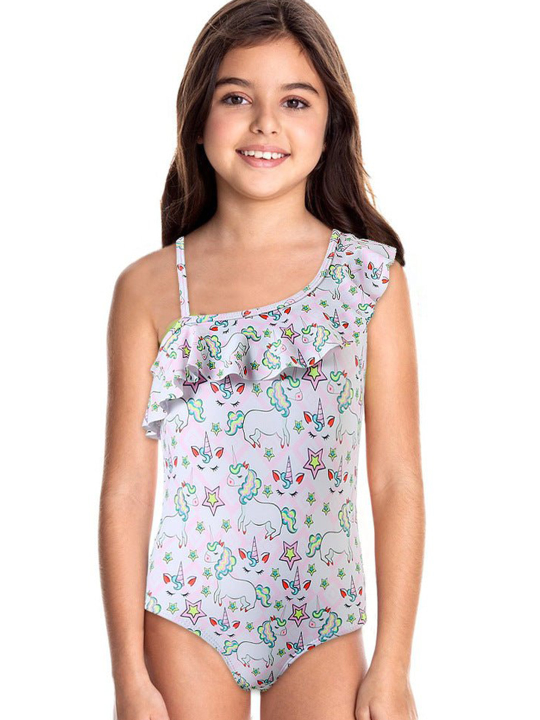 The Mom Store Girls Printed Bodysuit
