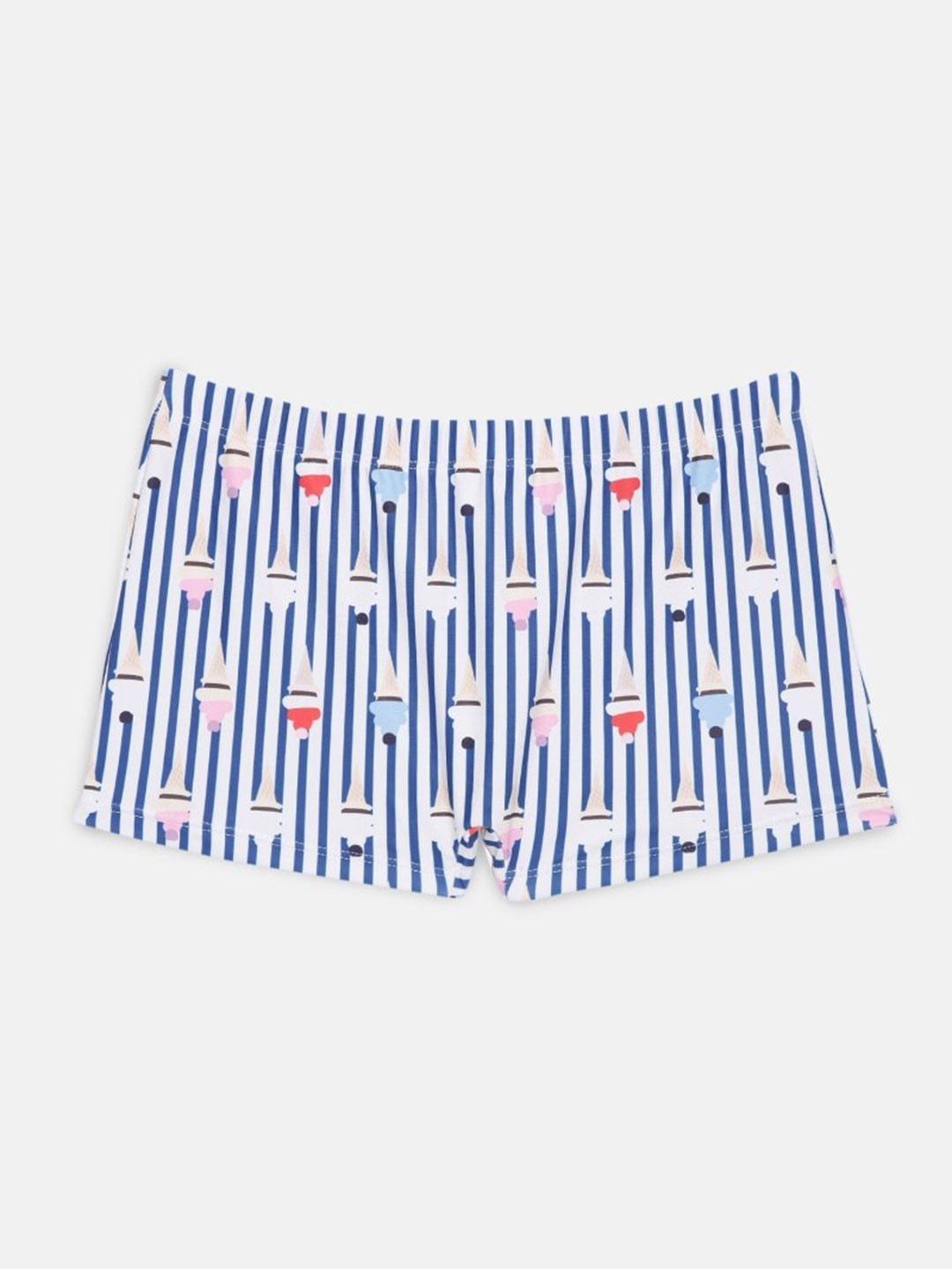 The Mom Store Boys Printed Swim Shorts