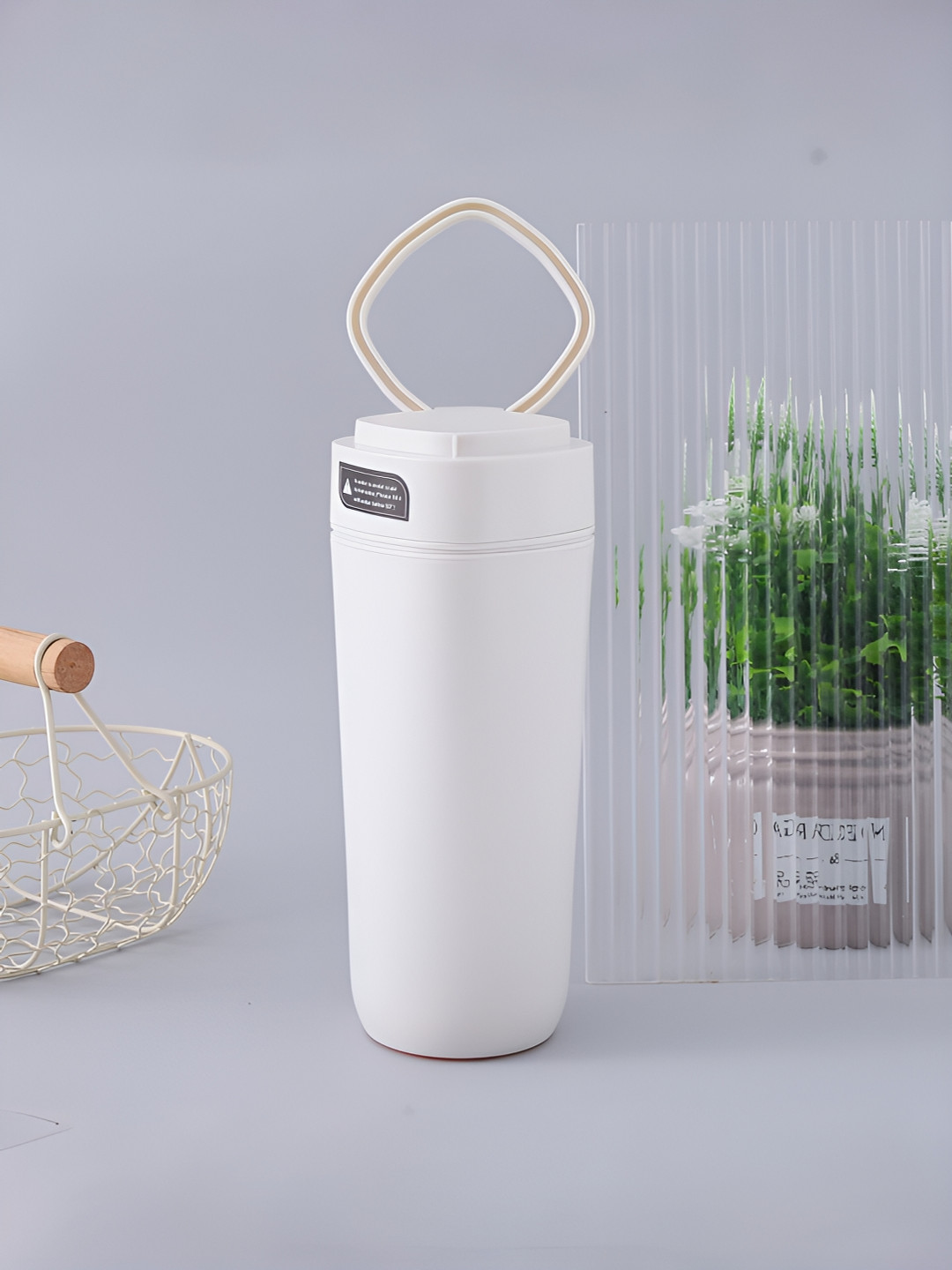 The Better Home White Stainless Steel Dishwasher Safe 2 Piece Mugs-480ml