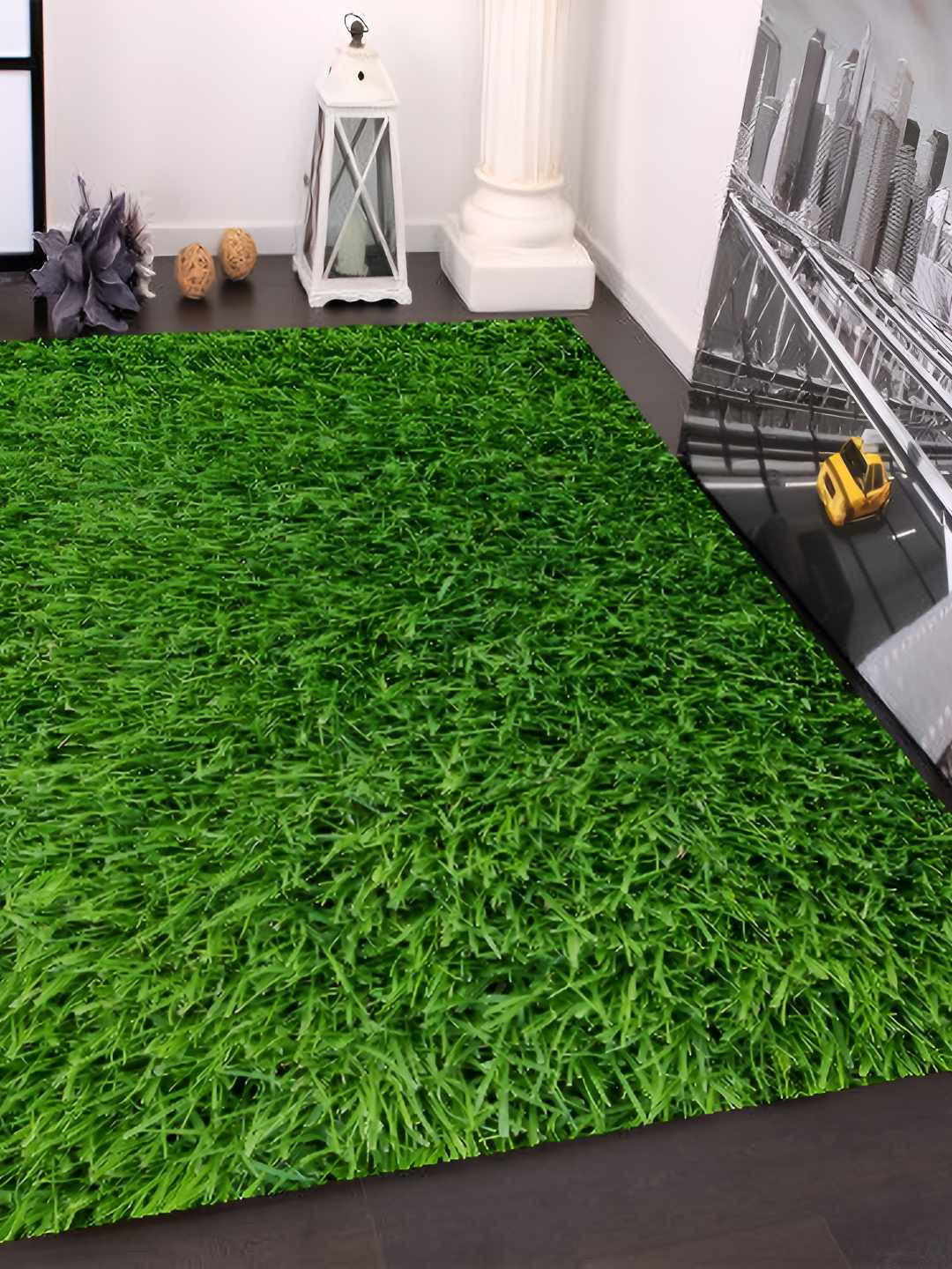 REVEXO Green UV-Resistant Artificial Grass Floor Mat