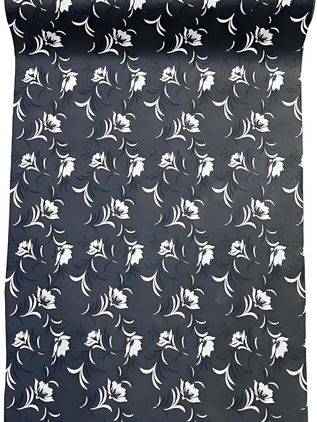 REVEXO Black Printed Water-Resistant Drawer Mat