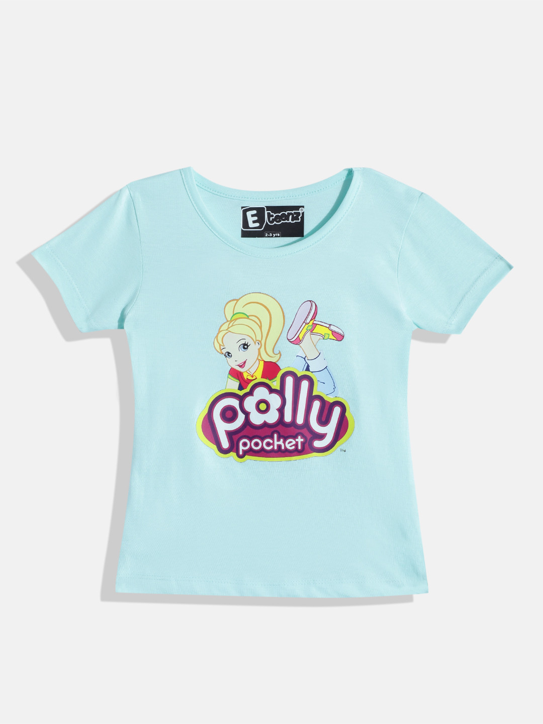 Eteenz Girls Premium Cotton Polly Pocket Printed T-shirt