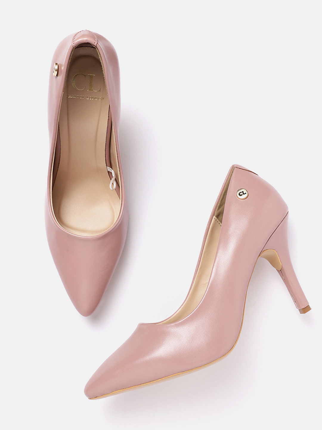 Carlton London Work Solid Slim Heeled Pumps