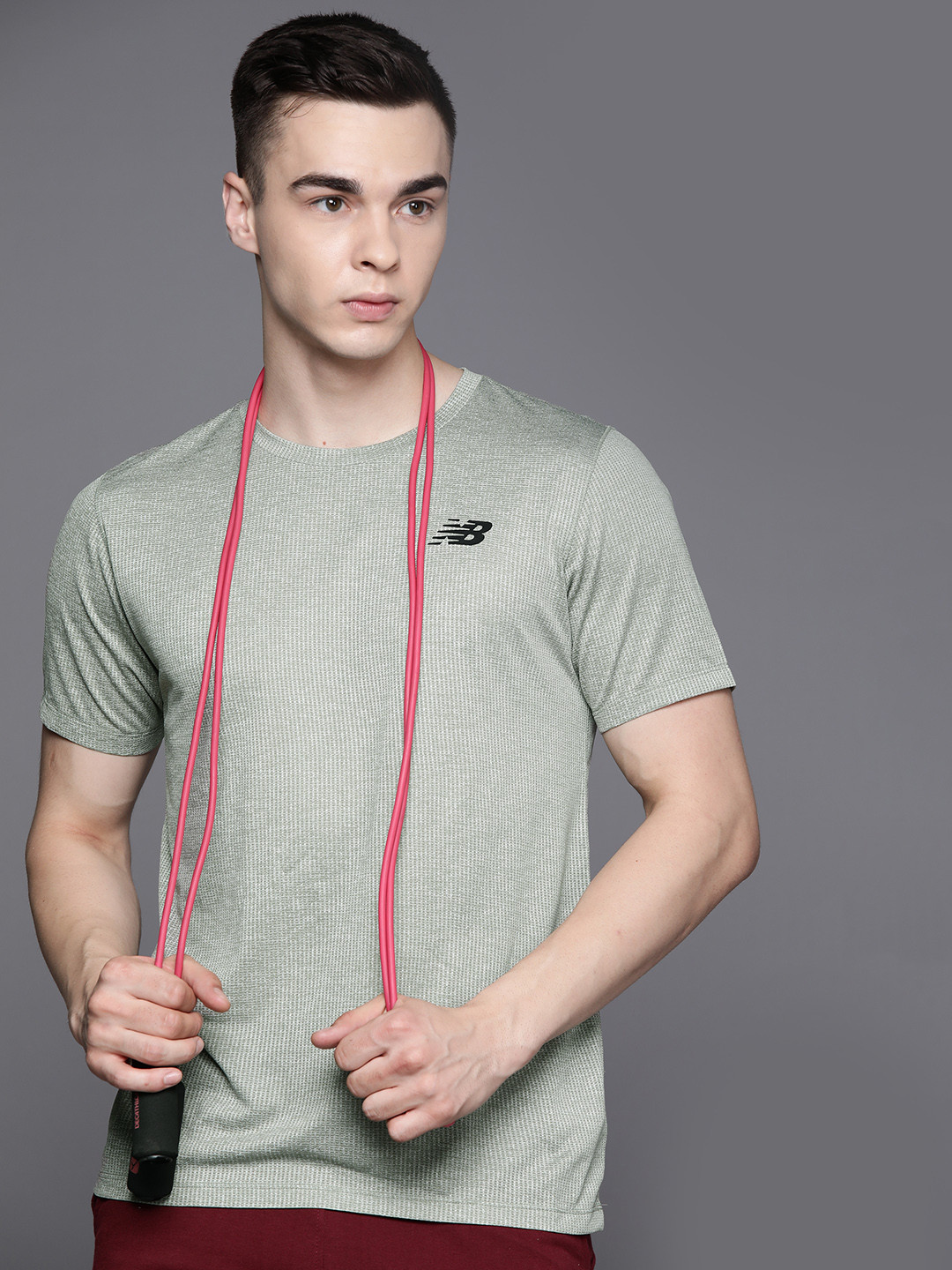 New Balance Moisture Wicking Serenebl (Sbu) NB Dry Athletic T-shirt