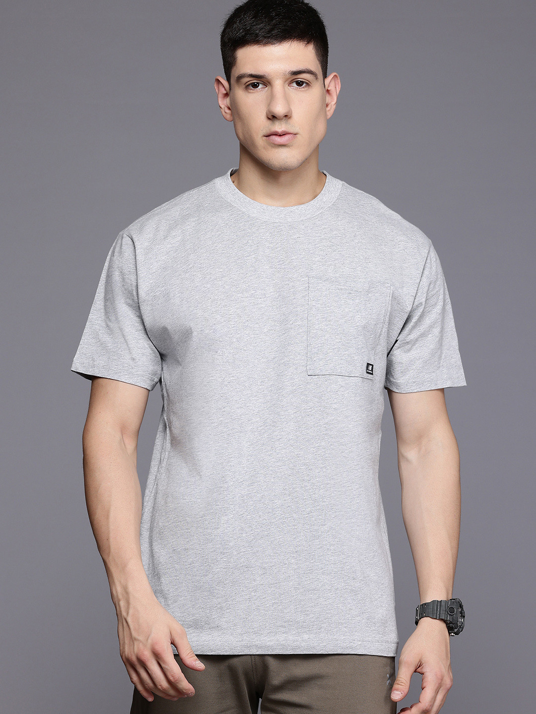 New Balance Pure Cotton Pocket Detail T-shirt