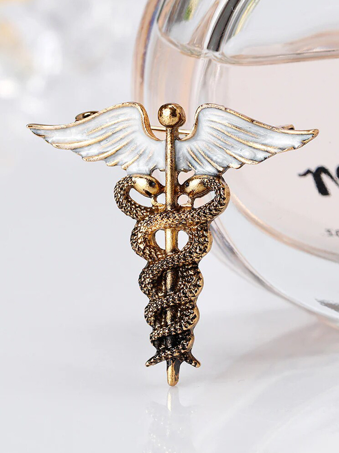 SYGA Unisex Snake Statement Brooch