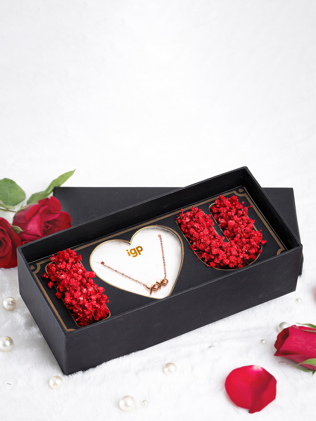 IGP Red & Black Pendant Gift Set