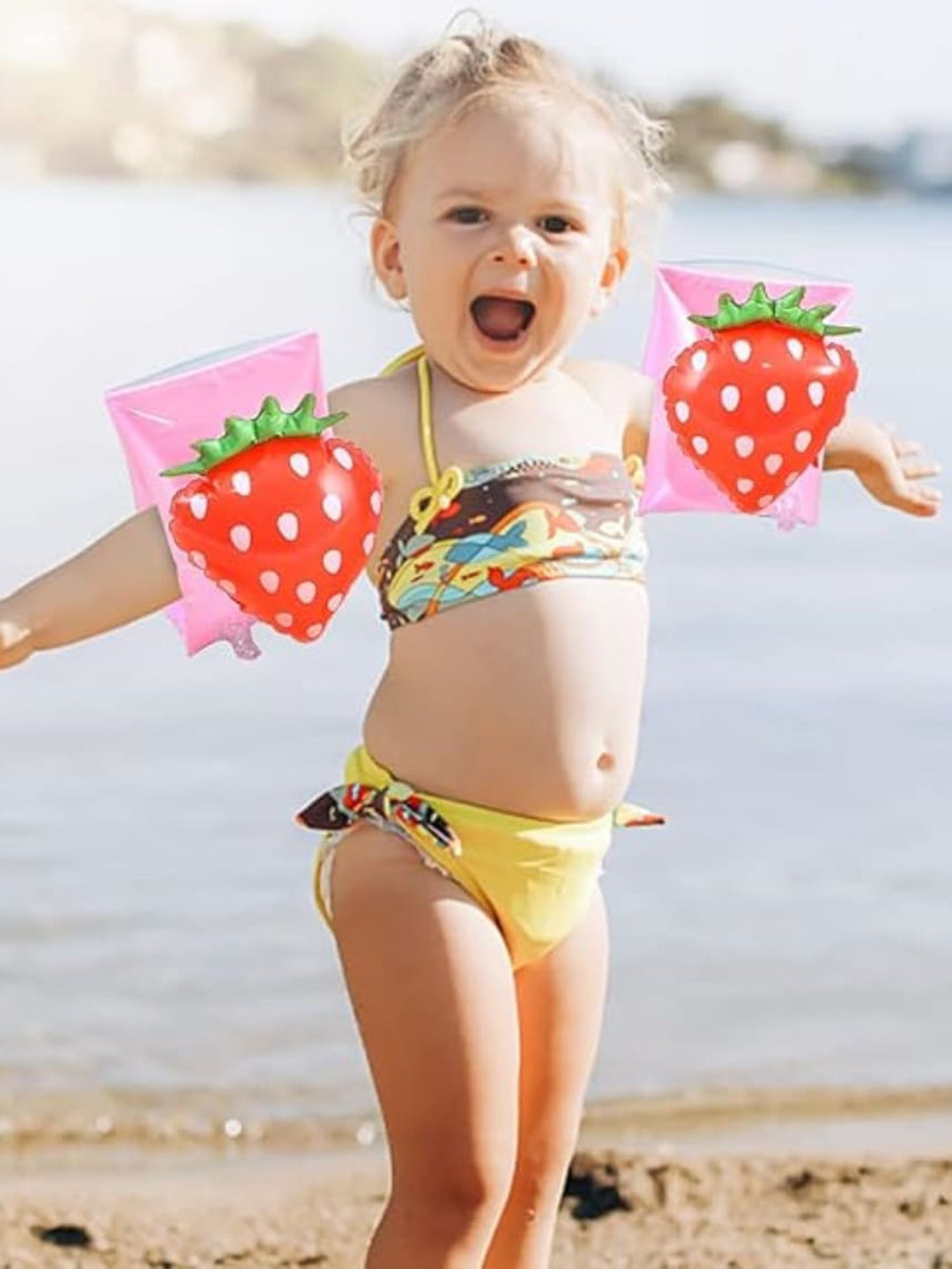 EL REGALO Girls Pack Of 2 Printed Swim Inflatable