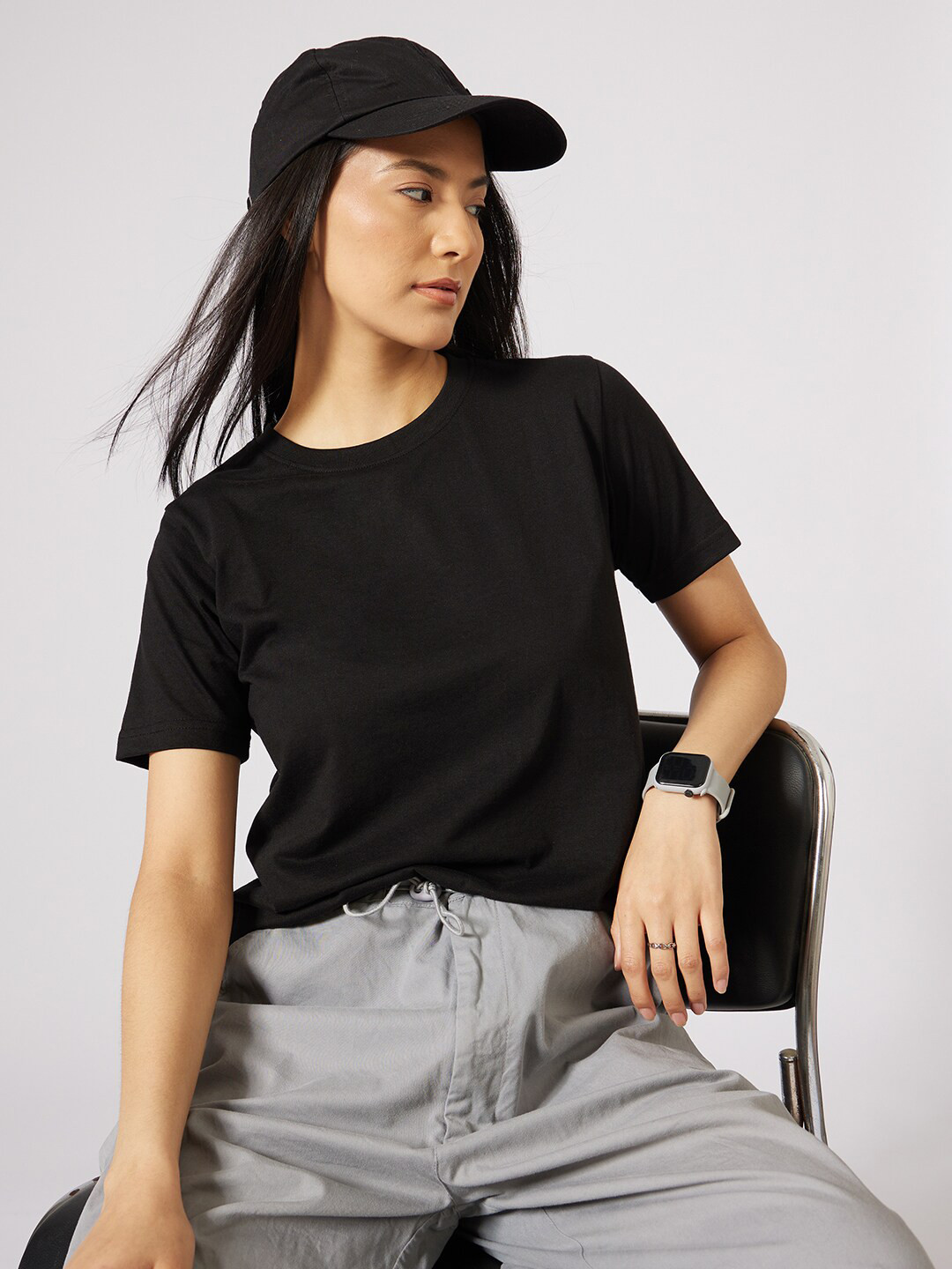 Ginni Arora Label Round neck Short Sleeves T-shirt