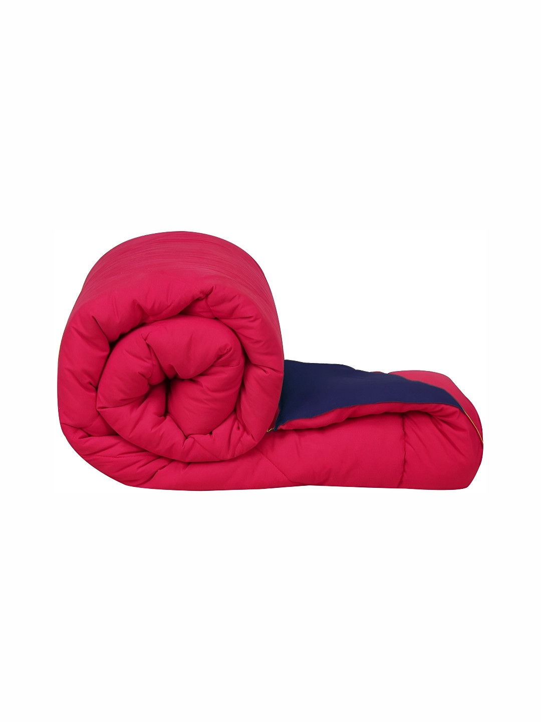 CHICERY Pink & Navy Blue 200 GSM Single Bed Comforter