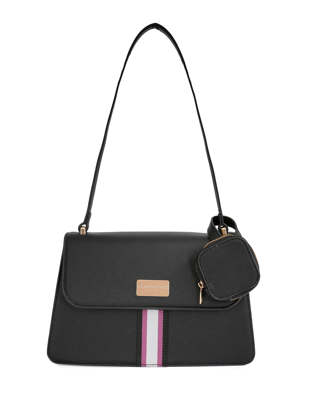 Aeropostale Structured Sling Bag With Pouch