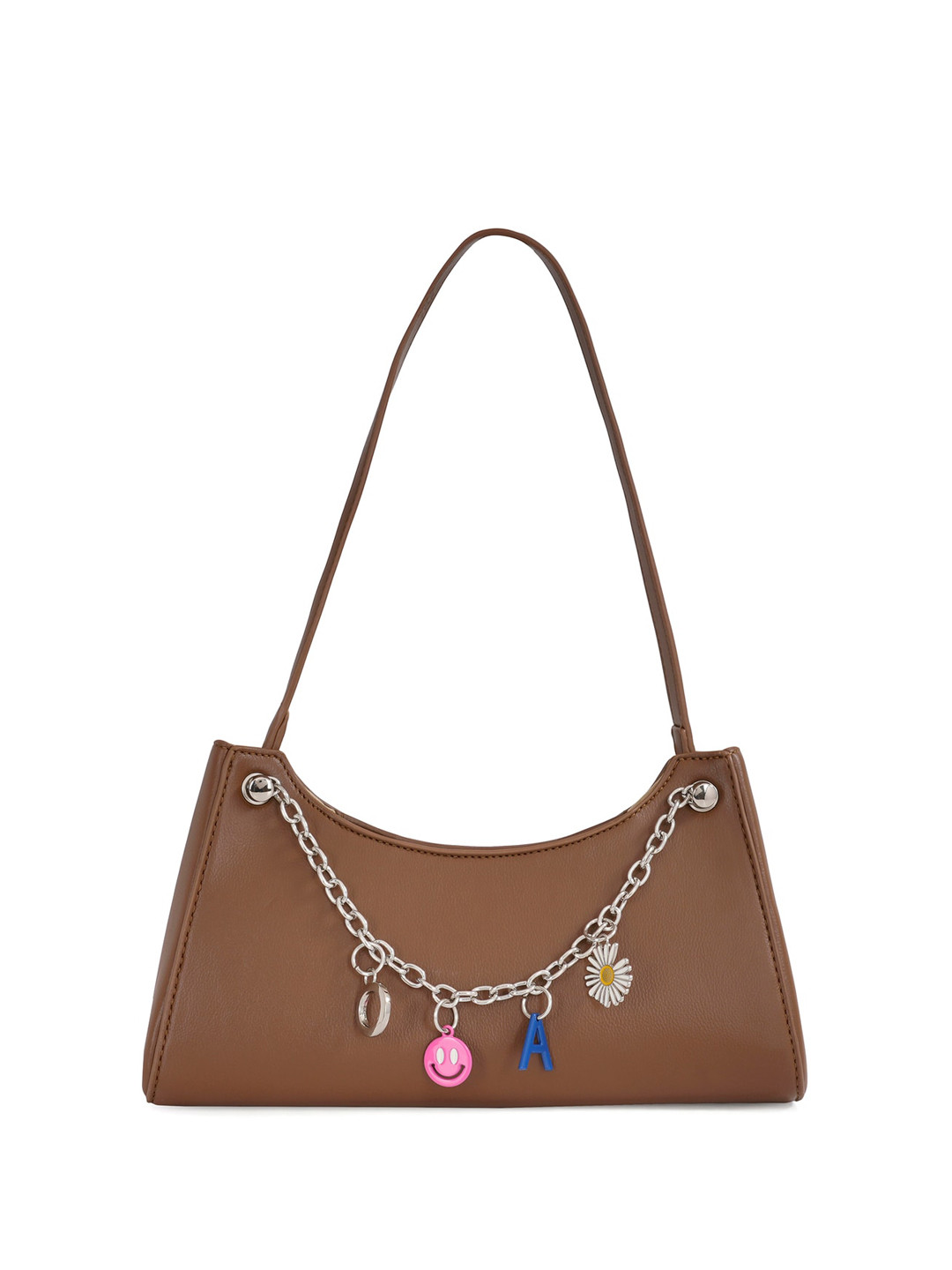 Aeropostale Emalia Baguette Embellished Shoulder Bag