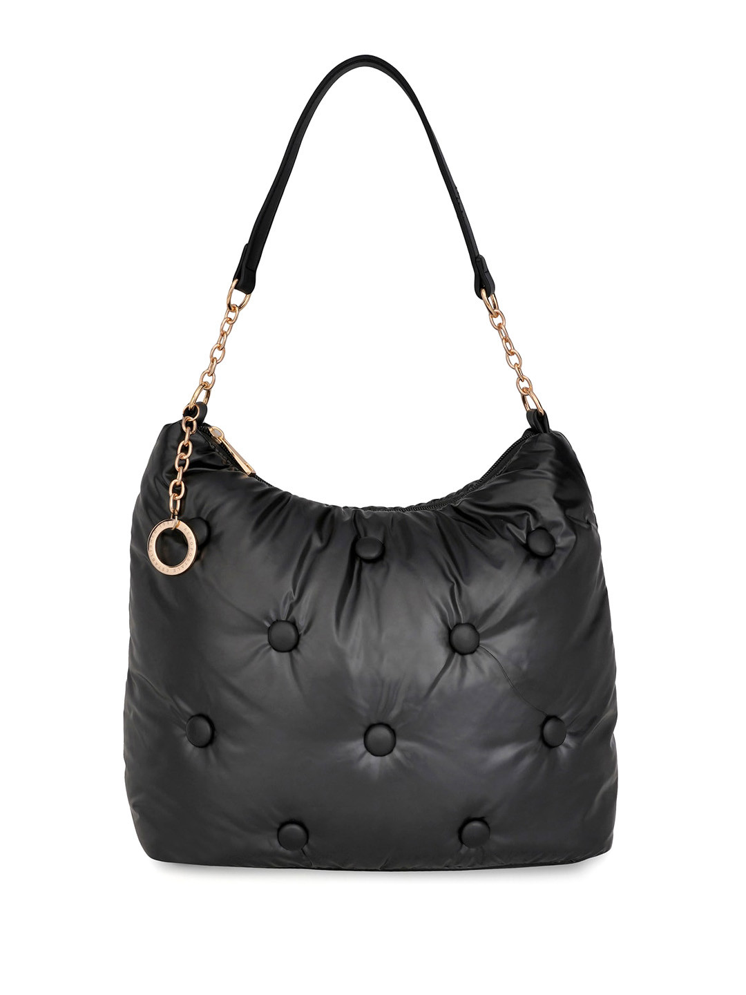 Aeropostale Phoebe Textured Structured Hobo Bag