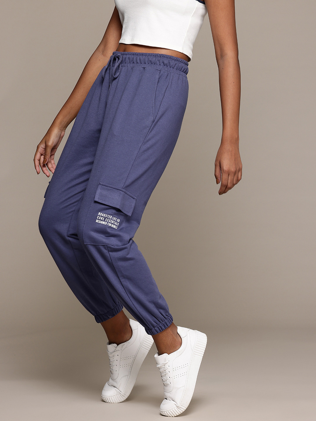 Roadster Women Original Typography Printed Joggers