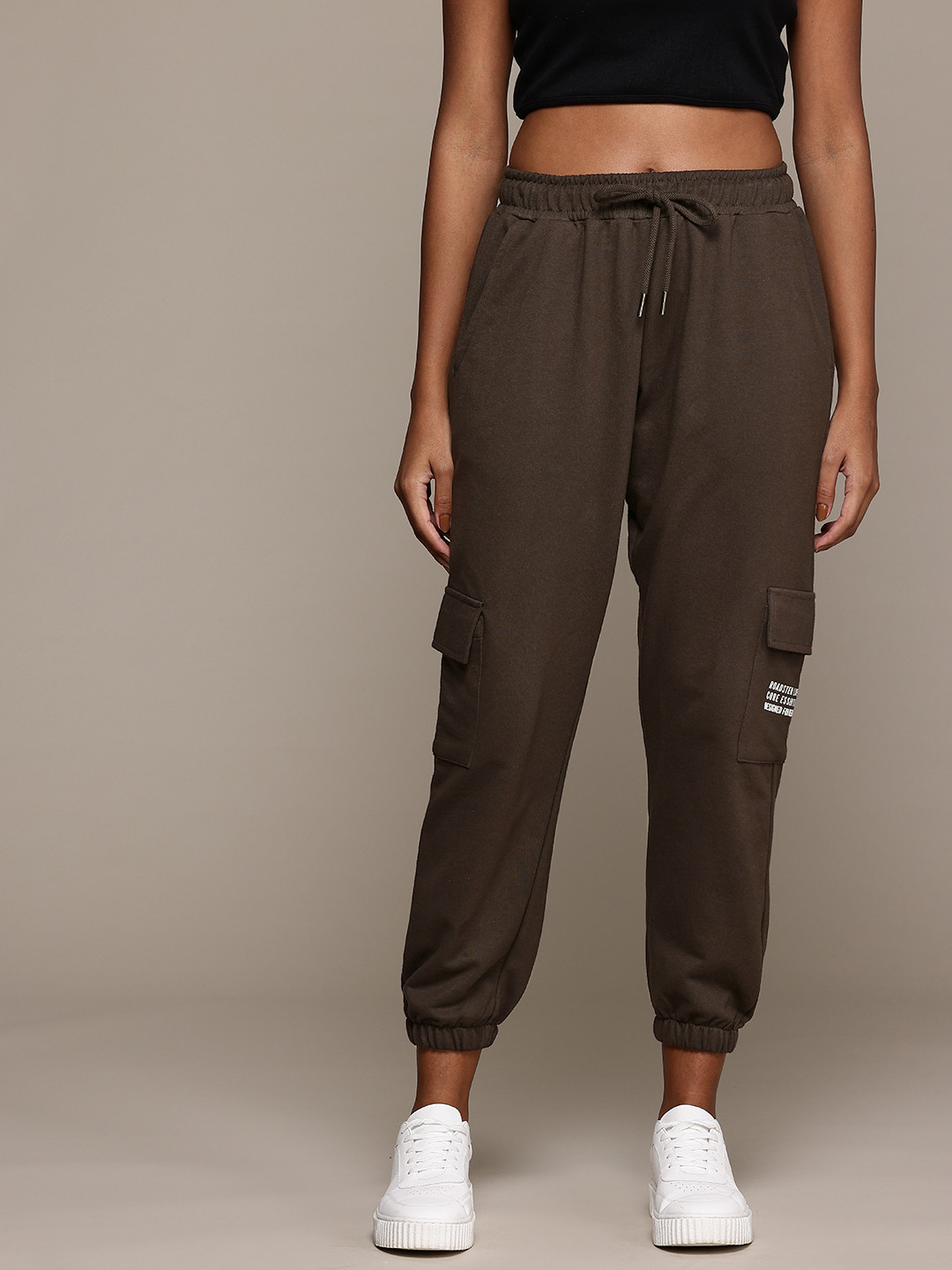 Roadster Women Original Typography Printed Joggers