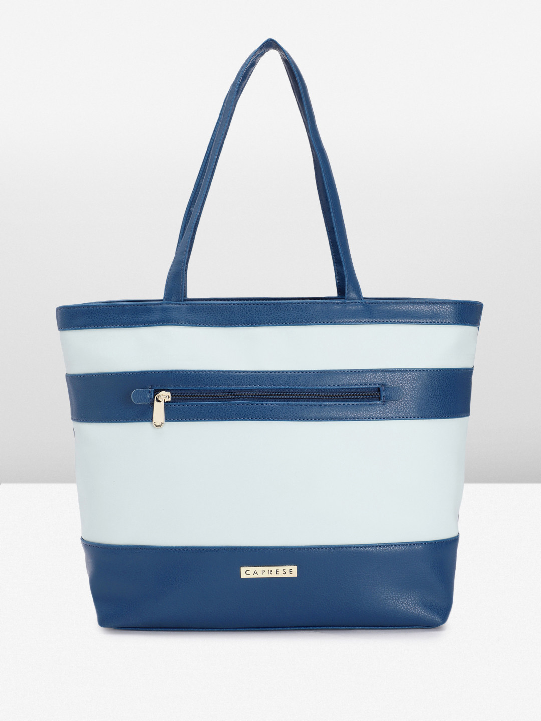 Caprese Marciano Women Navy Medium Tote Bag