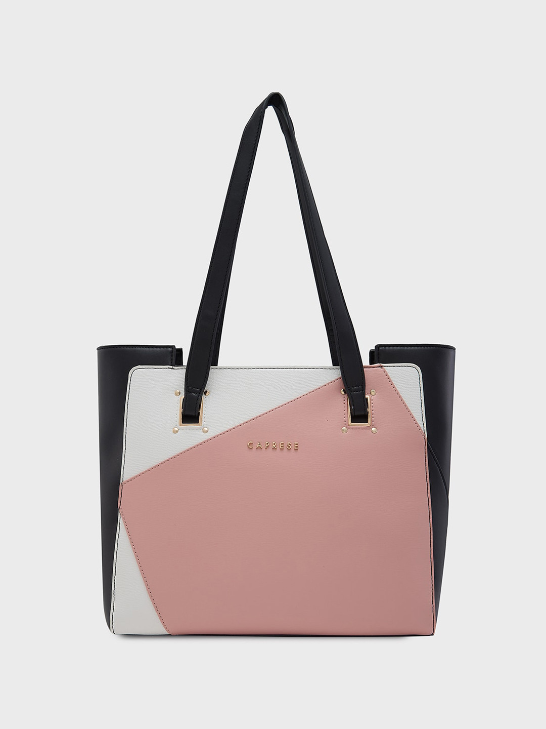 Caprese RUTH Colourblocked Structured Shoulder Bag