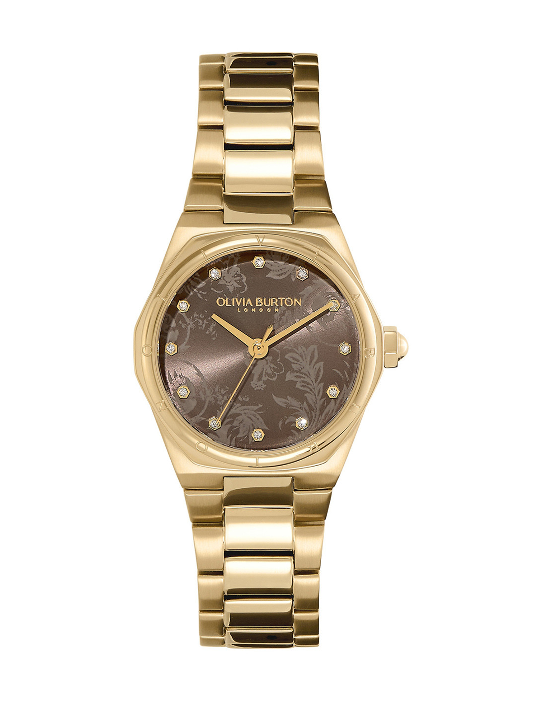 Olivia Burton Women Printed Bracelet Style Straps Analogue Watch 24000107