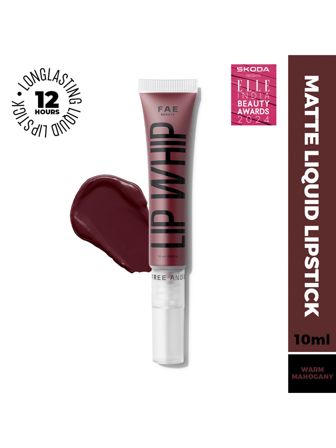 FAE BEAUTY Lip Whip 12H Matte Liquid Lipstick - 10ml - Tempt