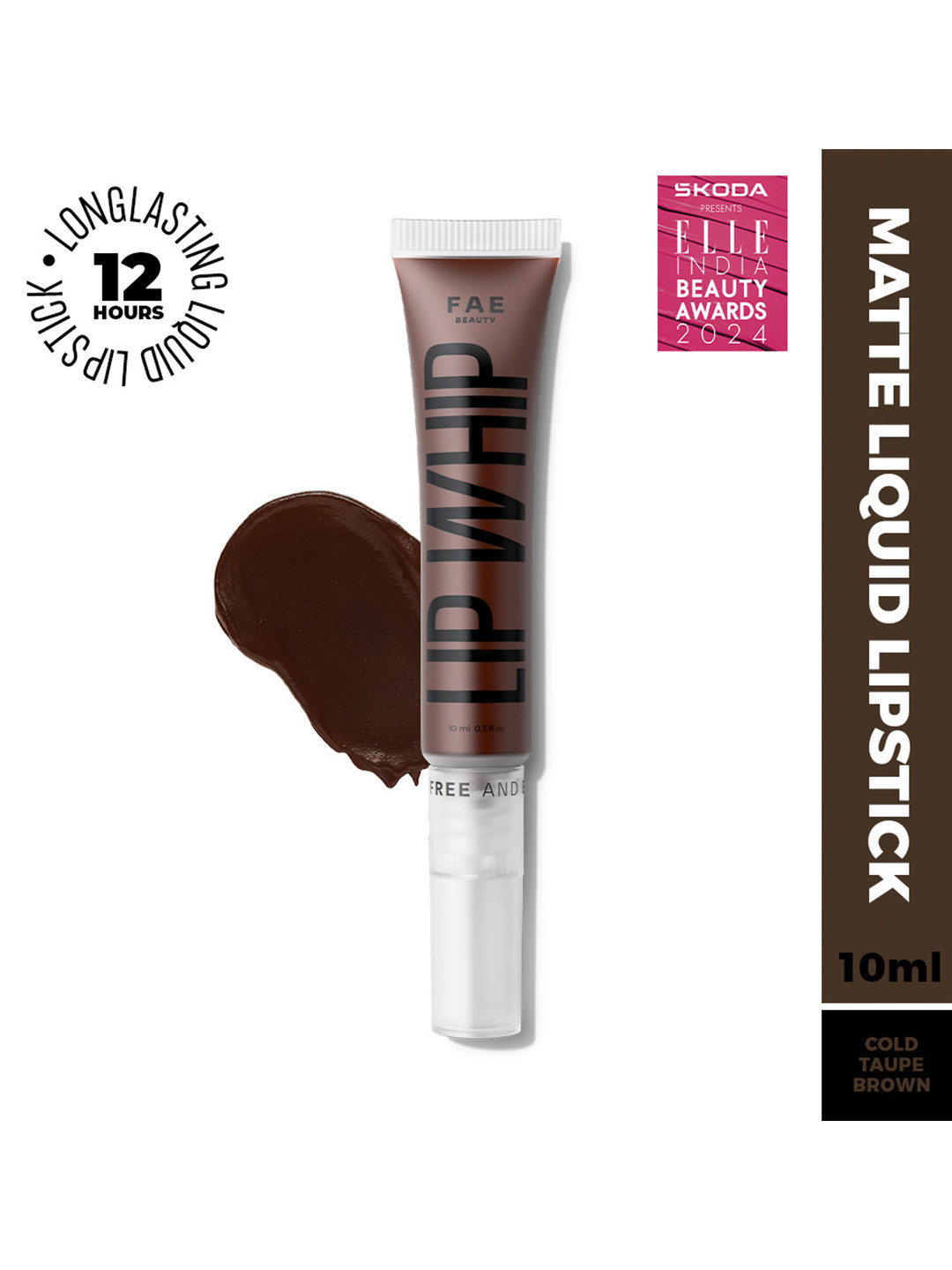 FAE BEAUTY Lip Whip 12H Matte Liquid Lipstick - 10ml - Strap