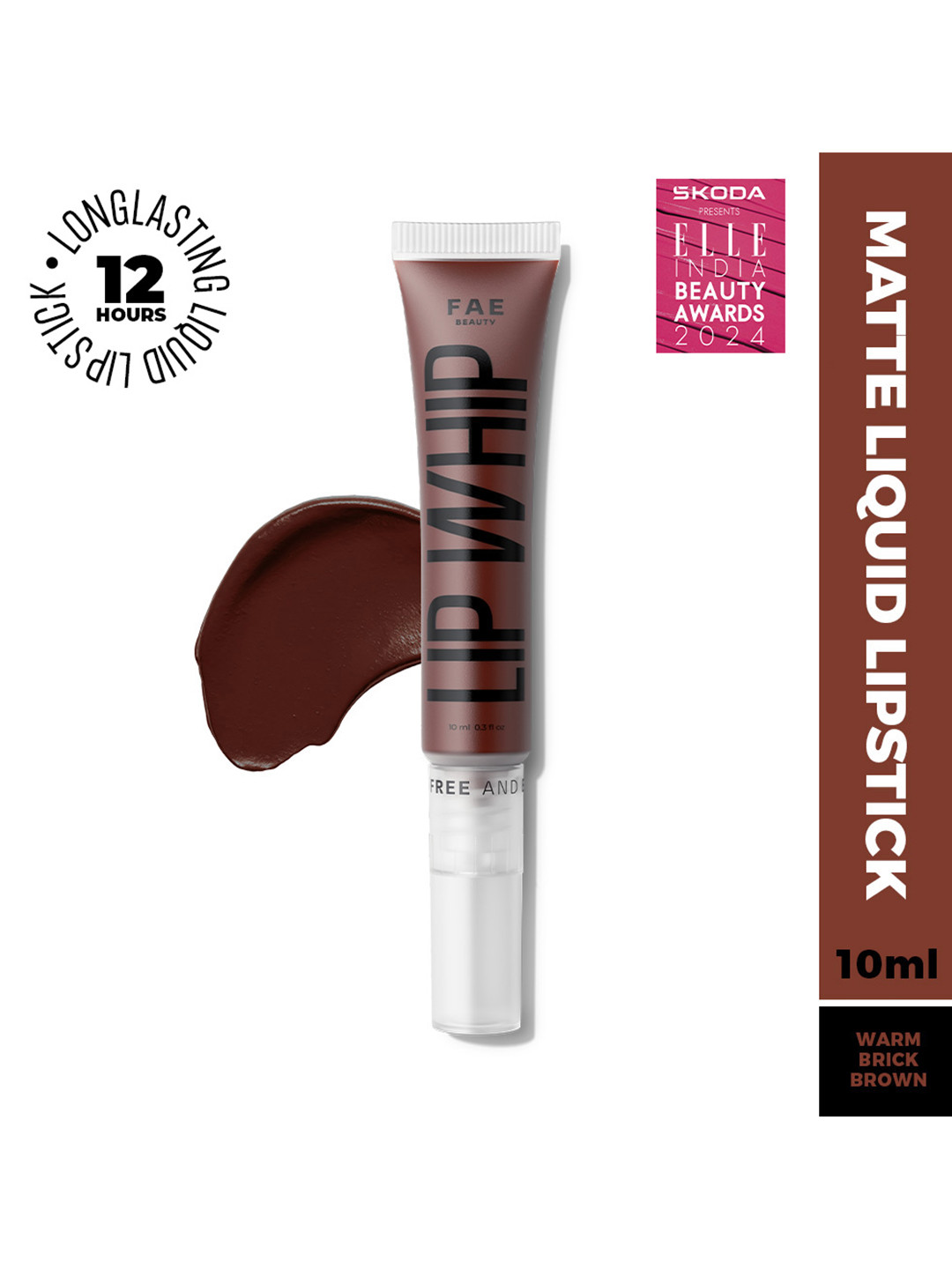 FAE BEAUTY Lip Whip 12H Matte Liquid Lipstick - 10ml - Thristy