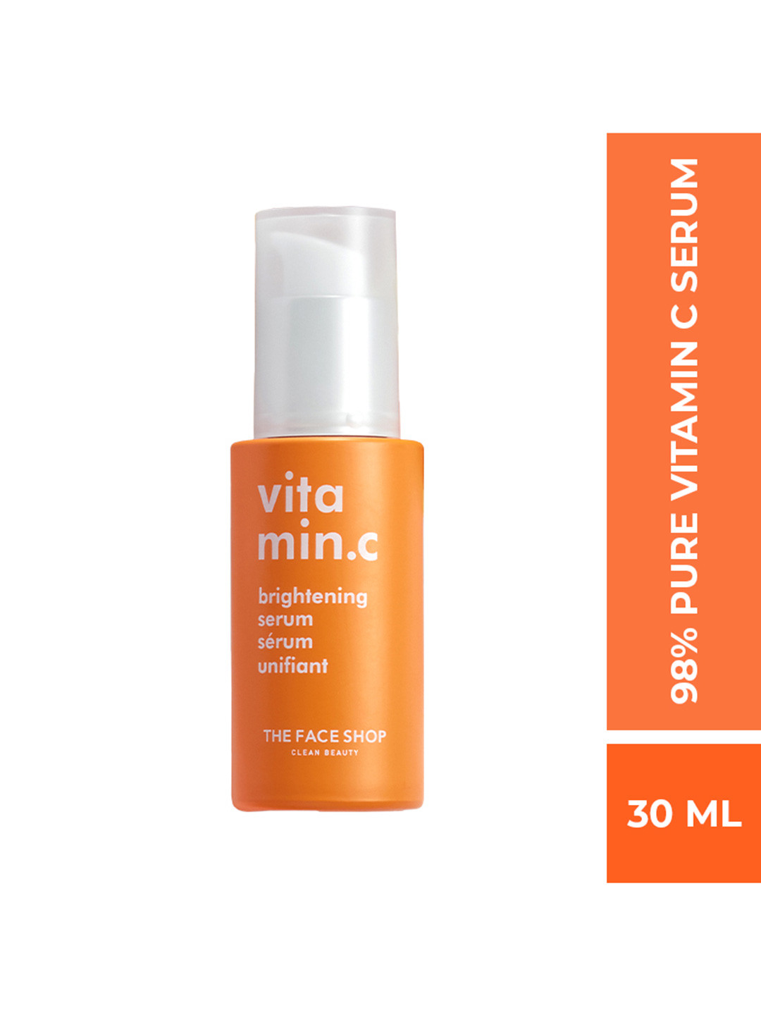 The Face Shop Clean Beauty Vitamin C Brightening Face Serum - 30ml