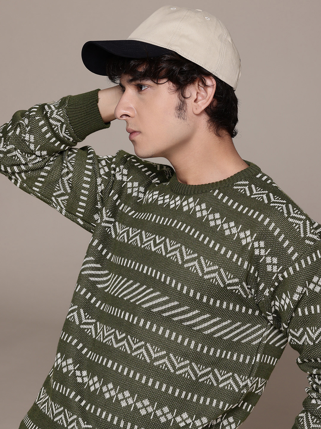 The Roadster Lifestyle Co. Fair Isle Pullover