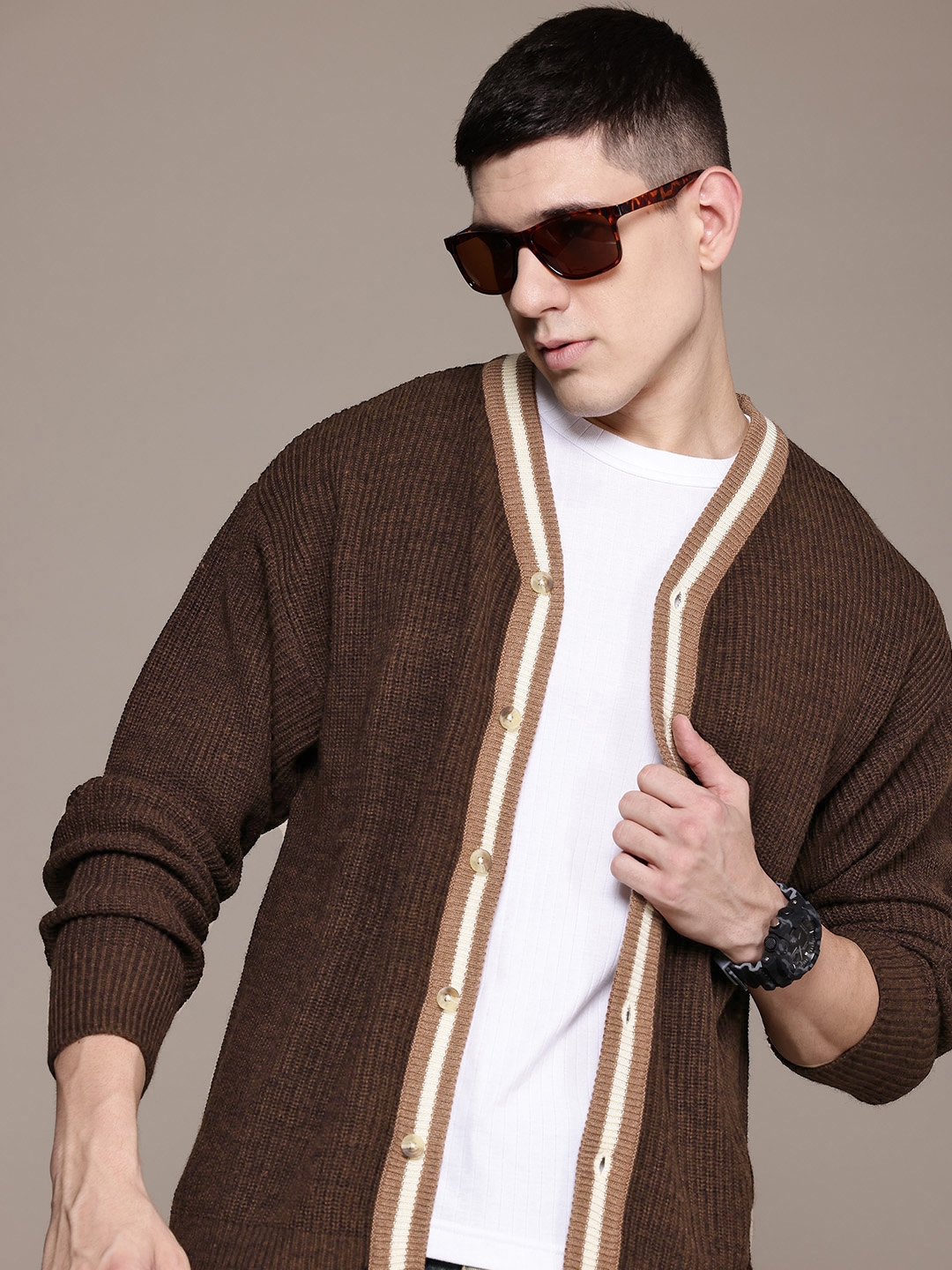 Roadster cardigan top