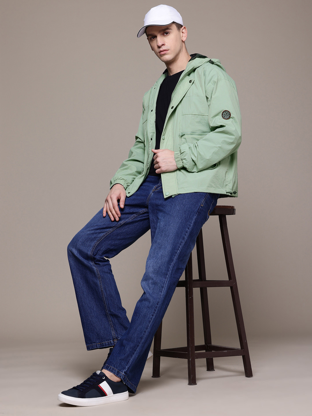 The Roadster Lifestyle Co. Hooded Tailored Jacket