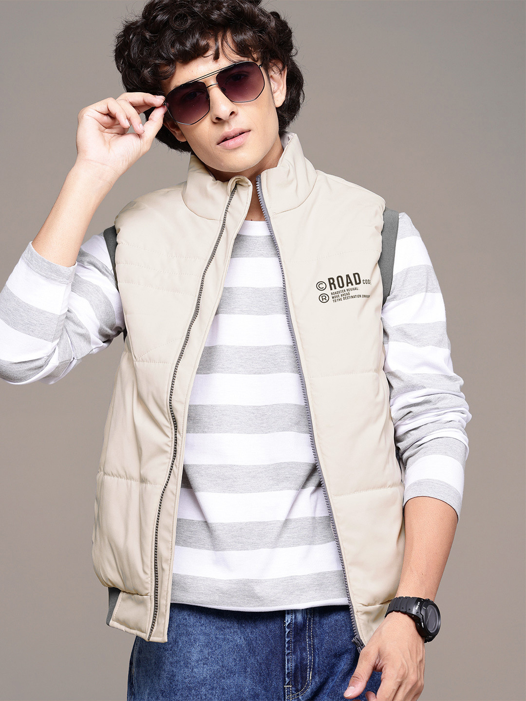 The Roadster Lifestyle Co. Padded Gilet Jacket