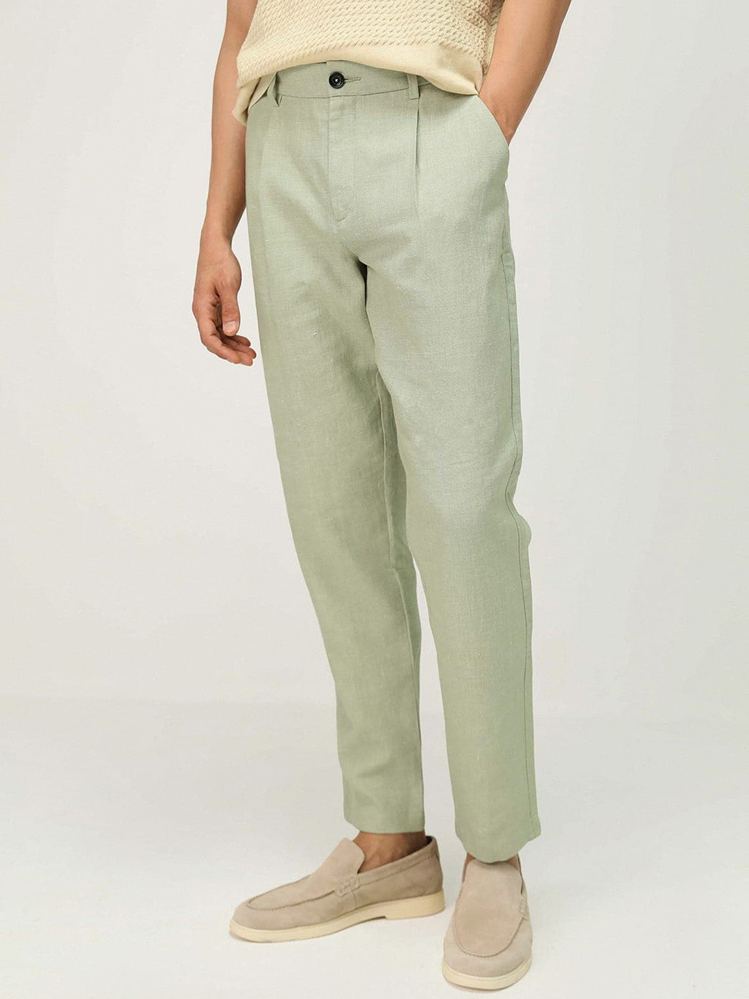Andamen Men Ultra Linen Trousers