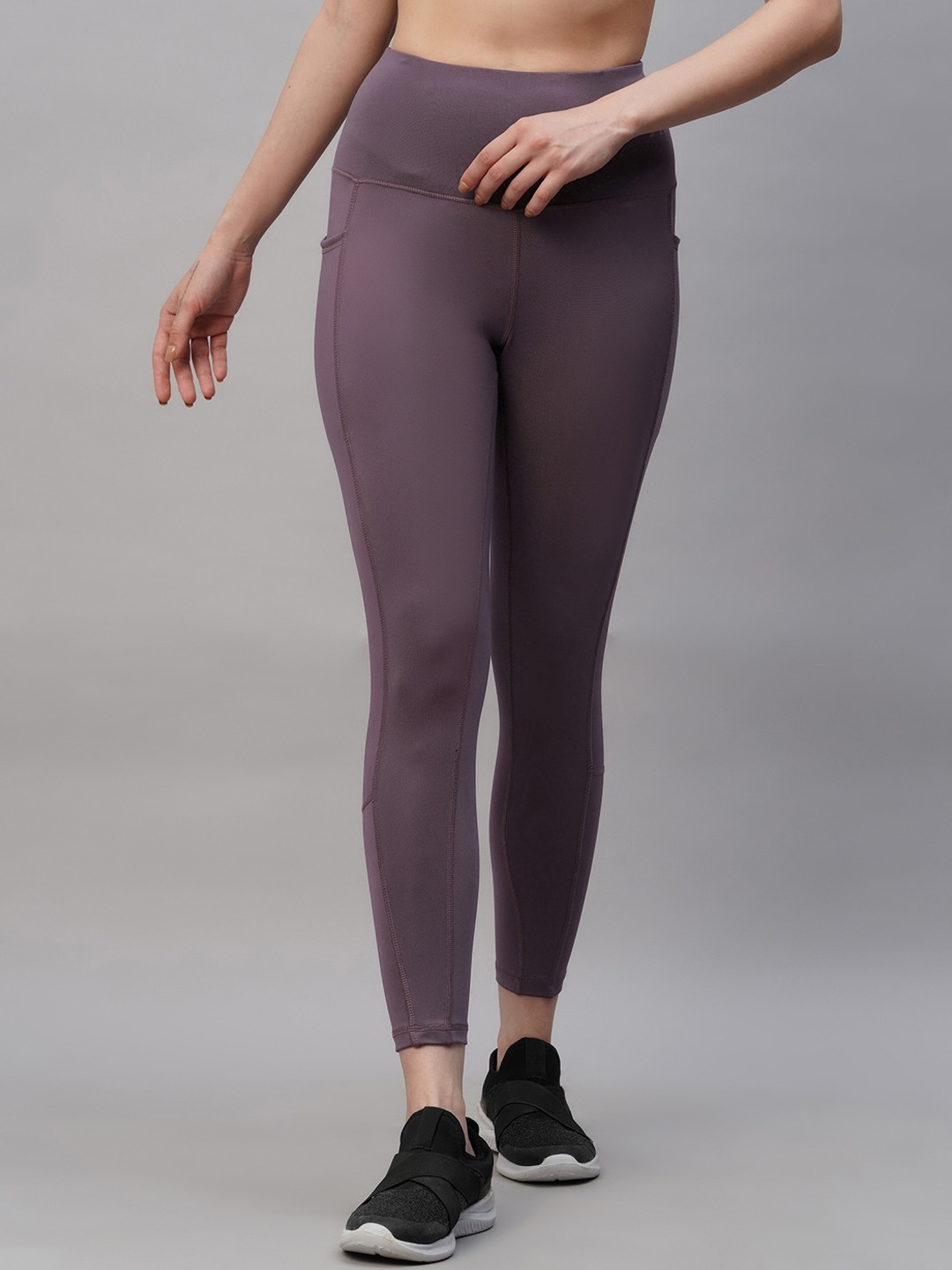 AESTHETIC NATION Women Dri-FIT Ankle-Length Training Tights