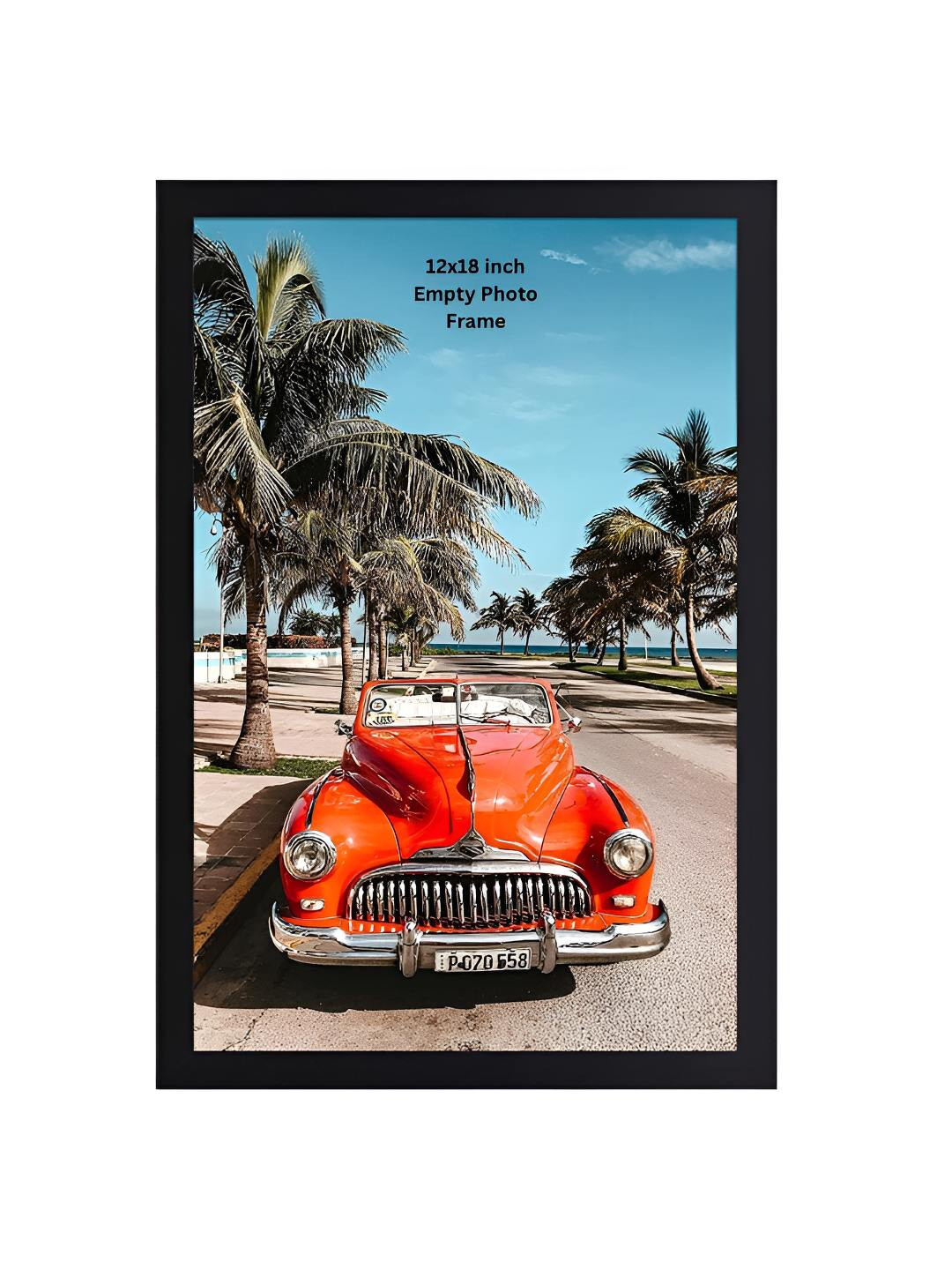 AbhiKalpya Art Studio-Get a vibe Black Wall Photo Frame