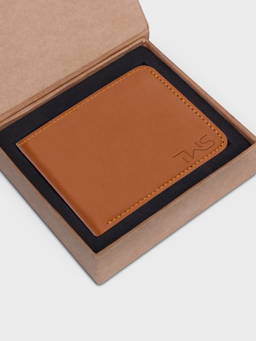 The Wallet Store Men Leather Two Fold Wallet